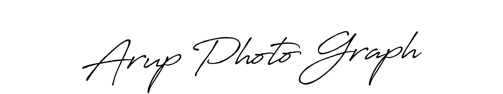 Antro_Vectra_Bolder is a professional signature style that is perfect for those who want to add a touch of class to their signature. It is also a great choice for those who want to make their signature more unique. Get Arup Photo Graph name to fancy signature for free. Arup Photo Graph signature style 7 images and pictures png