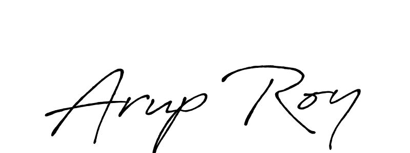 The best way (Antro_Vectra_Bolder) to make a short signature is to pick only two or three words in your name. The name Arup Roy include a total of six letters. For converting this name. Arup Roy signature style 7 images and pictures png