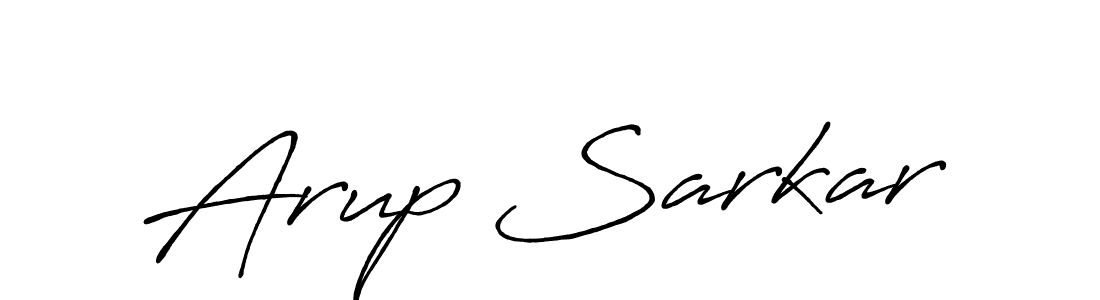 Use a signature maker to create a handwritten signature online. With this signature software, you can design (Antro_Vectra_Bolder) your own signature for name Arup Sarkar. Arup Sarkar signature style 7 images and pictures png