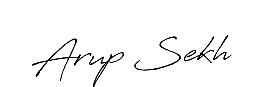 if you are searching for the best signature style for your name Arup Sekh. so please give up your signature search. here we have designed multiple signature styles  using Antro_Vectra_Bolder. Arup Sekh signature style 7 images and pictures png
