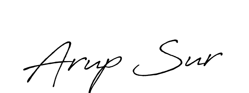 Similarly Antro_Vectra_Bolder is the best handwritten signature design. Signature creator online .You can use it as an online autograph creator for name Arup Sur. Arup Sur signature style 7 images and pictures png