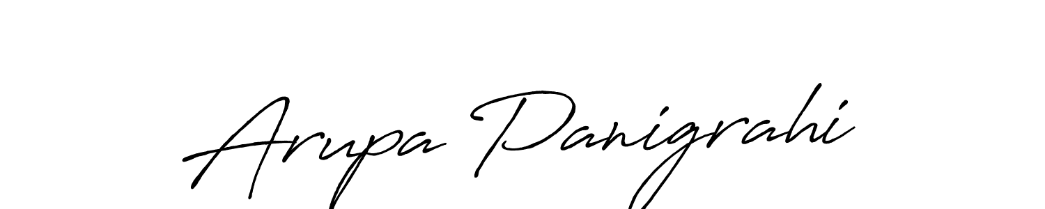 Arupa Panigrahi stylish signature style. Best Handwritten Sign (Antro_Vectra_Bolder) for my name. Handwritten Signature Collection Ideas for my name Arupa Panigrahi. Arupa Panigrahi signature style 7 images and pictures png