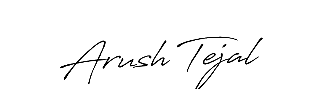 This is the best signature style for the Arush Tejal name. Also you like these signature font (Antro_Vectra_Bolder). Mix name signature. Arush Tejal signature style 7 images and pictures png