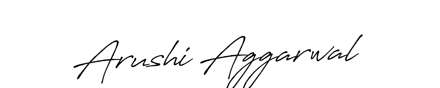if you are searching for the best signature style for your name Arushi Aggarwal. so please give up your signature search. here we have designed multiple signature styles  using Antro_Vectra_Bolder. Arushi Aggarwal signature style 7 images and pictures png