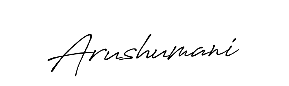 You should practise on your own different ways (Antro_Vectra_Bolder) to write your name (Arushumani) in signature. don't let someone else do it for you. Arushumani signature style 7 images and pictures png