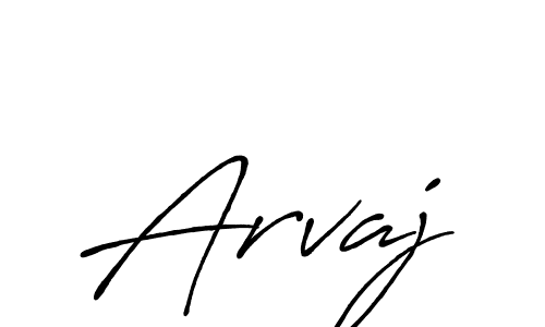 Make a beautiful signature design for name Arvaj. Use this online signature maker to create a handwritten signature for free. Arvaj signature style 7 images and pictures png