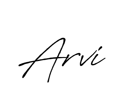 You should practise on your own different ways (Antro_Vectra_Bolder) to write your name (Arvi) in signature. don't let someone else do it for you. Arvi signature style 7 images and pictures png