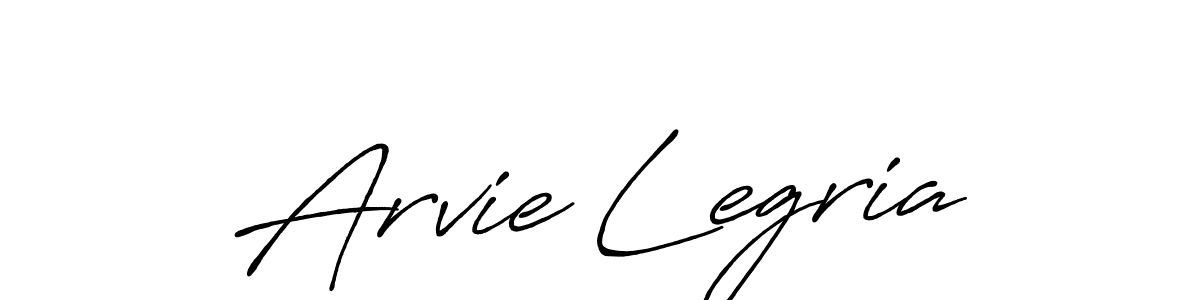 Also we have Arvie Legria name is the best signature style. Create professional handwritten signature collection using Antro_Vectra_Bolder autograph style. Arvie Legria signature style 7 images and pictures png
