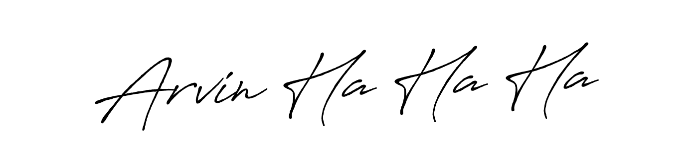 How to make Arvin Ha Ha Ha signature? Antro_Vectra_Bolder is a professional autograph style. Create handwritten signature for Arvin Ha Ha Ha name. Arvin Ha Ha Ha signature style 7 images and pictures png