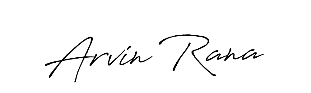 You can use this online signature creator to create a handwritten signature for the name Arvin Rana. This is the best online autograph maker. Arvin Rana signature style 7 images and pictures png