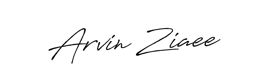 The best way (Antro_Vectra_Bolder) to make a short signature is to pick only two or three words in your name. The name Arvin Ziaee include a total of six letters. For converting this name. Arvin Ziaee signature style 7 images and pictures png