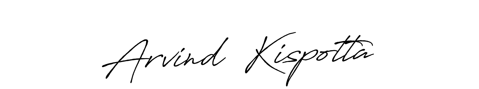 How to Draw Arvind  Kispotta signature style? Antro_Vectra_Bolder is a latest design signature styles for name Arvind  Kispotta. Arvind  Kispotta signature style 7 images and pictures png