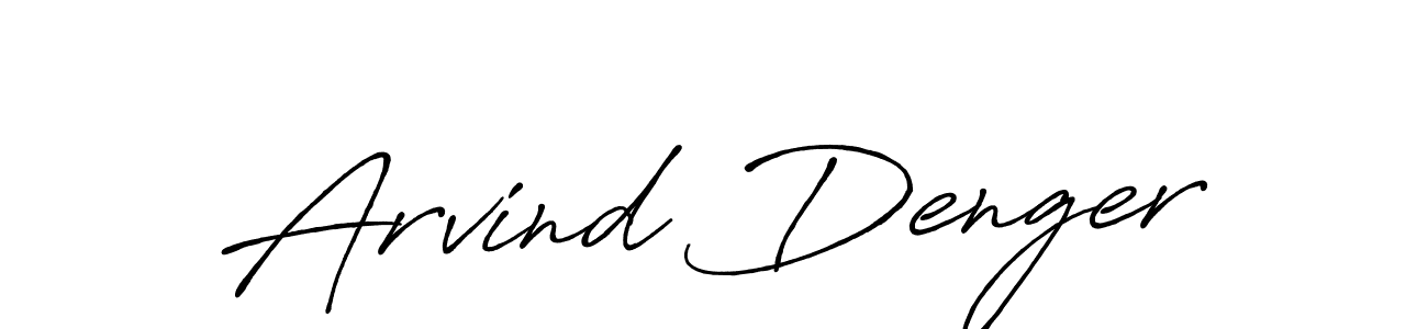 Also You can easily find your signature by using the search form. We will create Arvind Denger name handwritten signature images for you free of cost using Antro_Vectra_Bolder sign style. Arvind Denger signature style 7 images and pictures png