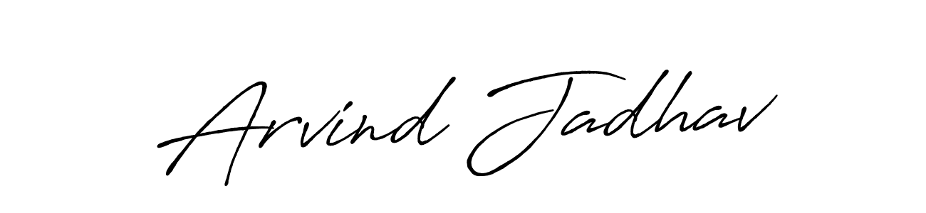 Once you've used our free online signature maker to create your best signature Antro_Vectra_Bolder style, it's time to enjoy all of the benefits that Arvind Jadhav name signing documents. Arvind Jadhav signature style 7 images and pictures png