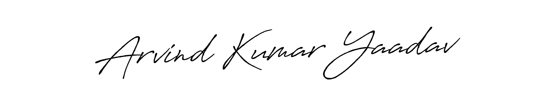 Antro_Vectra_Bolder is a professional signature style that is perfect for those who want to add a touch of class to their signature. It is also a great choice for those who want to make their signature more unique. Get Arvind Kumar Yaadav name to fancy signature for free. Arvind Kumar Yaadav signature style 7 images and pictures png