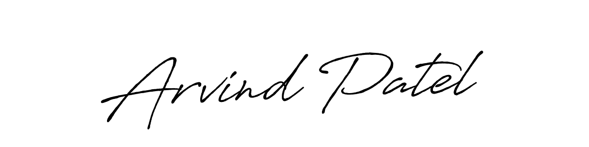 How to make Arvind Patel signature? Antro_Vectra_Bolder is a professional autograph style. Create handwritten signature for Arvind Patel name. Arvind Patel signature style 7 images and pictures png