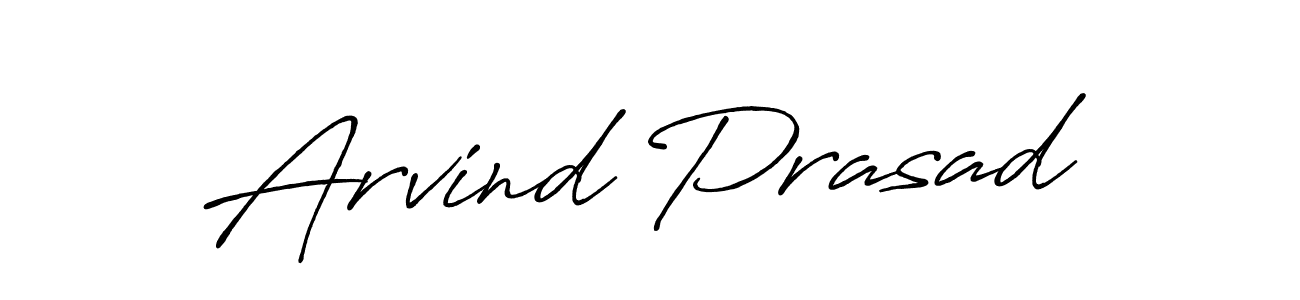 How to make Arvind Prasad signature? Antro_Vectra_Bolder is a professional autograph style. Create handwritten signature for Arvind Prasad name. Arvind Prasad signature style 7 images and pictures png