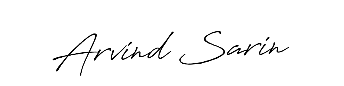 It looks lik you need a new signature style for name Arvind Sarin. Design unique handwritten (Antro_Vectra_Bolder) signature with our free signature maker in just a few clicks. Arvind Sarin signature style 7 images and pictures png