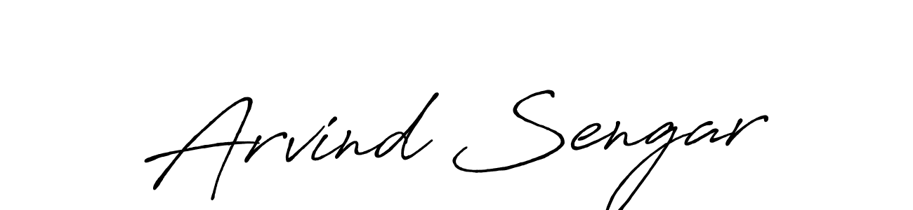 How to make Arvind Sengar signature? Antro_Vectra_Bolder is a professional autograph style. Create handwritten signature for Arvind Sengar name. Arvind Sengar signature style 7 images and pictures png