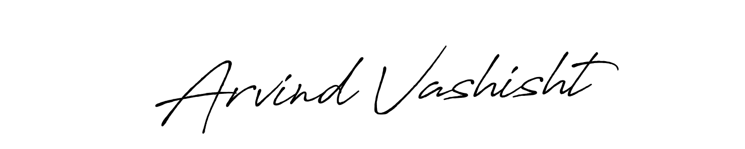 Make a beautiful signature design for name Arvind Vashisht. Use this online signature maker to create a handwritten signature for free. Arvind Vashisht signature style 7 images and pictures png
