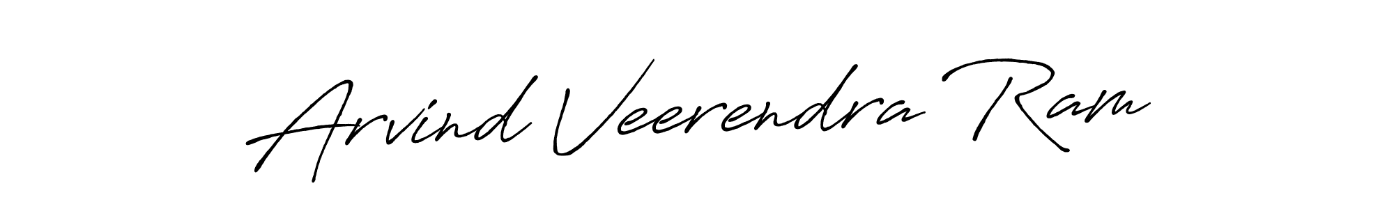 Design your own signature with our free online signature maker. With this signature software, you can create a handwritten (Antro_Vectra_Bolder) signature for name Arvind Veerendra Ram. Arvind Veerendra Ram signature style 7 images and pictures png