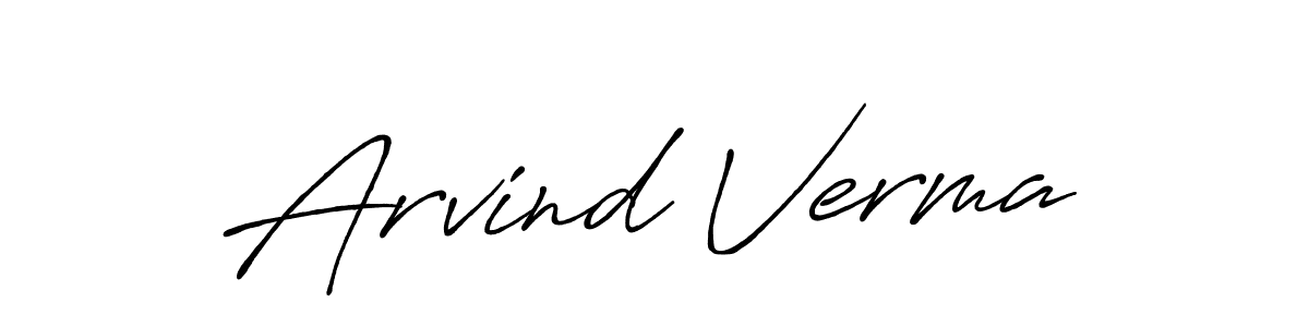 Make a beautiful signature design for name Arvind Verma. Use this online signature maker to create a handwritten signature for free. Arvind Verma signature style 7 images and pictures png