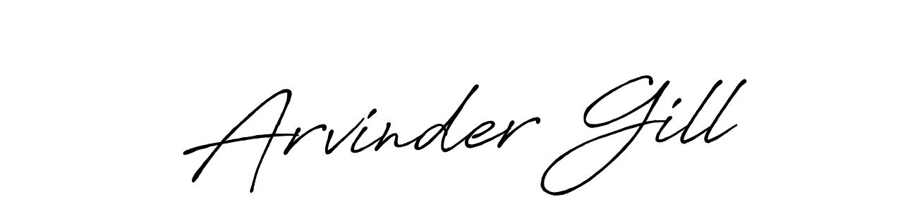 It looks lik you need a new signature style for name Arvinder Gill. Design unique handwritten (Antro_Vectra_Bolder) signature with our free signature maker in just a few clicks. Arvinder Gill signature style 7 images and pictures png
