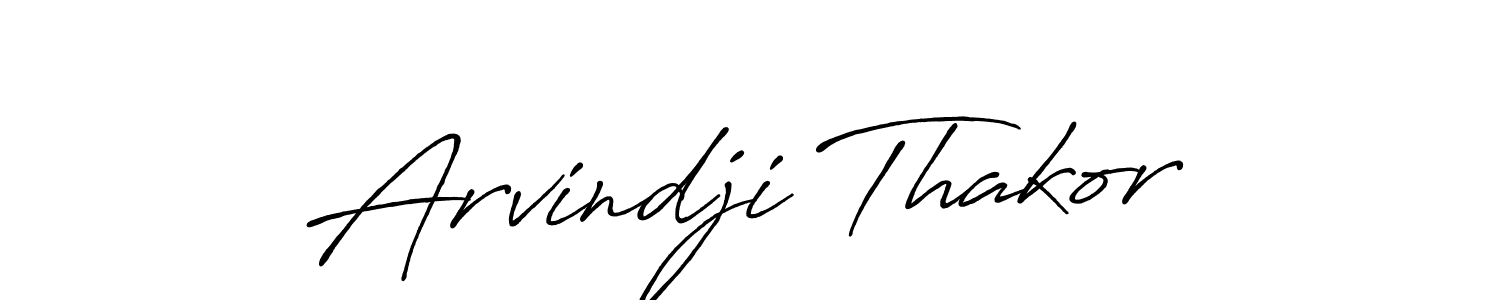 You should practise on your own different ways (Antro_Vectra_Bolder) to write your name (Arvindji Thakor) in signature. don't let someone else do it for you. Arvindji Thakor signature style 7 images and pictures png