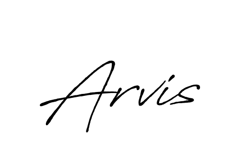 Design your own signature with our free online signature maker. With this signature software, you can create a handwritten (Antro_Vectra_Bolder) signature for name Arvis. Arvis signature style 7 images and pictures png