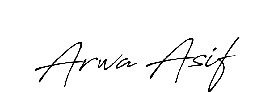 You should practise on your own different ways (Antro_Vectra_Bolder) to write your name (Arwa Asif) in signature. don't let someone else do it for you. Arwa Asif signature style 7 images and pictures png