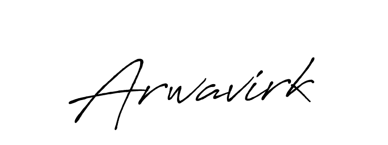 You can use this online signature creator to create a handwritten signature for the name Arwavirk. This is the best online autograph maker. Arwavirk signature style 7 images and pictures png