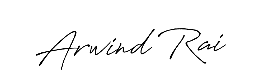Also You can easily find your signature by using the search form. We will create Arwind Rai name handwritten signature images for you free of cost using Antro_Vectra_Bolder sign style. Arwind Rai signature style 7 images and pictures png