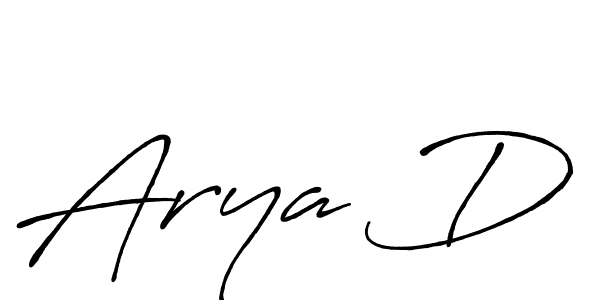 Once you've used our free online signature maker to create your best signature Antro_Vectra_Bolder style, it's time to enjoy all of the benefits that Arya D name signing documents. Arya D signature style 7 images and pictures png