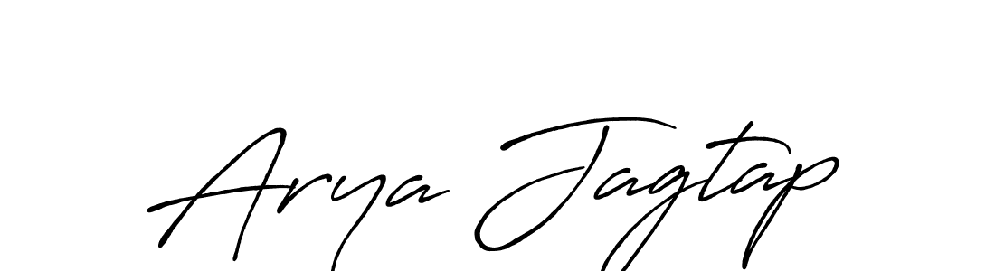 Antro_Vectra_Bolder is a professional signature style that is perfect for those who want to add a touch of class to their signature. It is also a great choice for those who want to make their signature more unique. Get Arya Jagtap name to fancy signature for free. Arya Jagtap signature style 7 images and pictures png