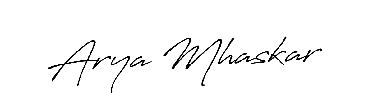 Make a short Arya Mhaskar signature style. Manage your documents anywhere anytime using Antro_Vectra_Bolder. Create and add eSignatures, submit forms, share and send files easily. Arya Mhaskar signature style 7 images and pictures png