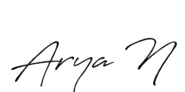 Once you've used our free online signature maker to create your best signature Antro_Vectra_Bolder style, it's time to enjoy all of the benefits that Arya N name signing documents. Arya N signature style 7 images and pictures png