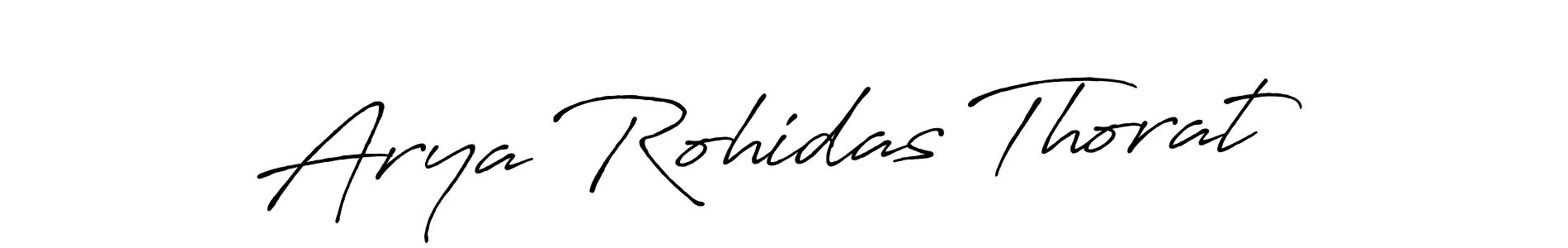 You should practise on your own different ways (Antro_Vectra_Bolder) to write your name (Arya Rohidas Thorat) in signature. don't let someone else do it for you. Arya Rohidas Thorat signature style 7 images and pictures png