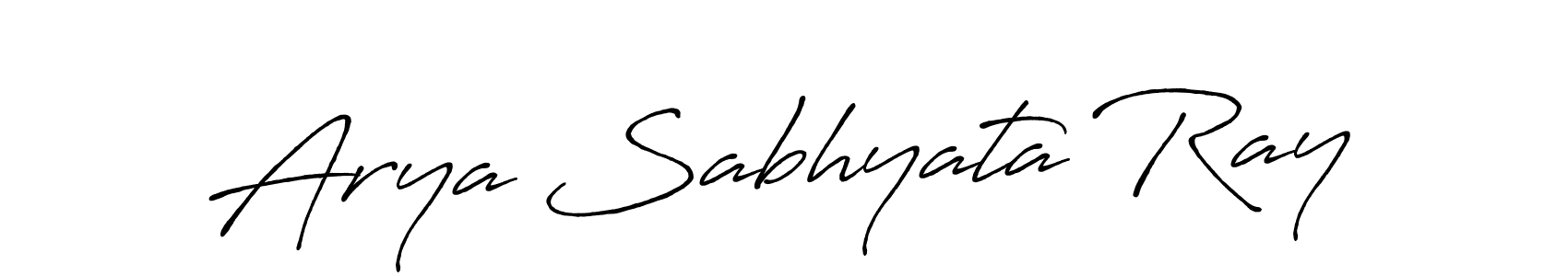 How to make Arya Sabhyata Ray signature? Antro_Vectra_Bolder is a professional autograph style. Create handwritten signature for Arya Sabhyata Ray name. Arya Sabhyata Ray signature style 7 images and pictures png
