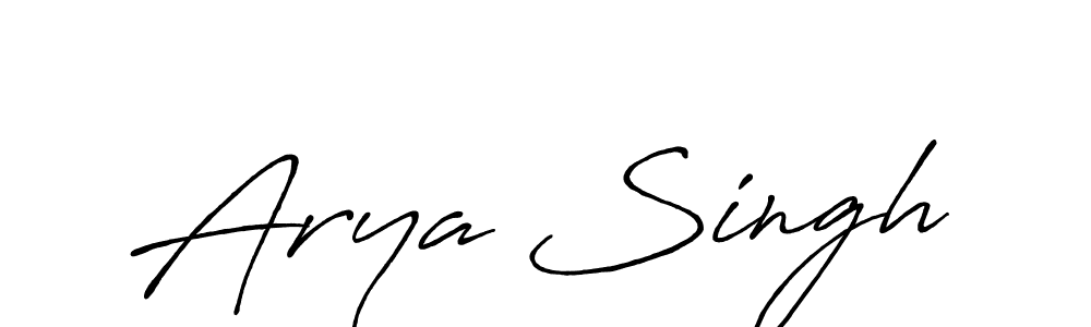 Make a short Arya Singh signature style. Manage your documents anywhere anytime using Antro_Vectra_Bolder. Create and add eSignatures, submit forms, share and send files easily. Arya Singh signature style 7 images and pictures png