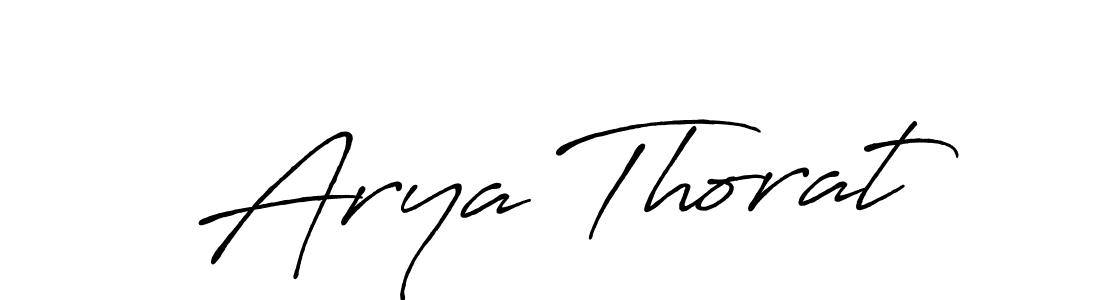 Similarly Antro_Vectra_Bolder is the best handwritten signature design. Signature creator online .You can use it as an online autograph creator for name Arya Thorat. Arya Thorat signature style 7 images and pictures png