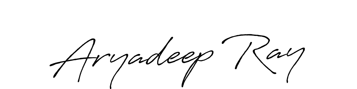 Also we have Aryadeep Ray name is the best signature style. Create professional handwritten signature collection using Antro_Vectra_Bolder autograph style. Aryadeep Ray signature style 7 images and pictures png