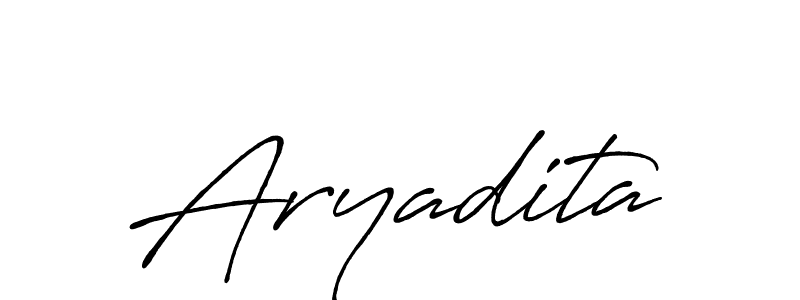 Aryadita stylish signature style. Best Handwritten Sign (Antro_Vectra_Bolder) for my name. Handwritten Signature Collection Ideas for my name Aryadita. Aryadita signature style 7 images and pictures png