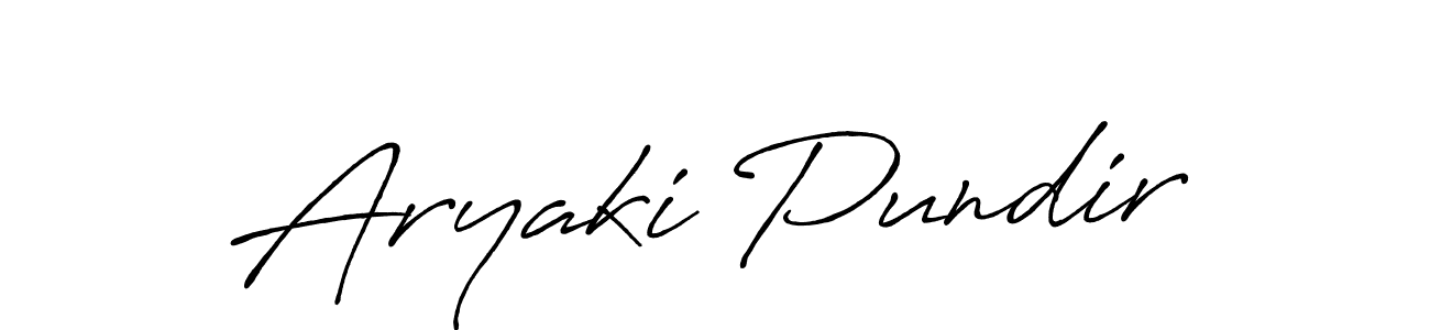 The best way (Antro_Vectra_Bolder) to make a short signature is to pick only two or three words in your name. The name Aryaki Pundir include a total of six letters. For converting this name. Aryaki Pundir signature style 7 images and pictures png