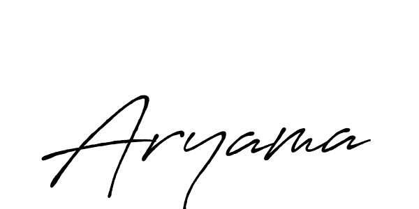 Antro_Vectra_Bolder is a professional signature style that is perfect for those who want to add a touch of class to their signature. It is also a great choice for those who want to make their signature more unique. Get Aryama name to fancy signature for free. Aryama signature style 7 images and pictures png