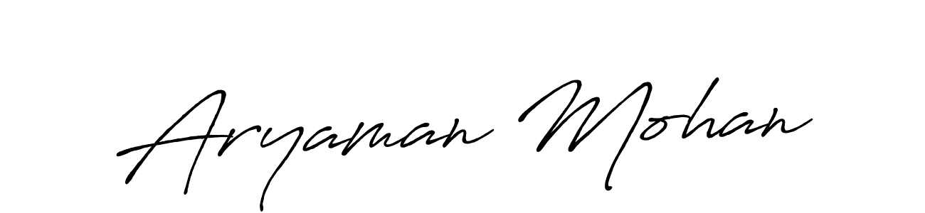 You can use this online signature creator to create a handwritten signature for the name Aryaman Mohan. This is the best online autograph maker. Aryaman Mohan signature style 7 images and pictures png