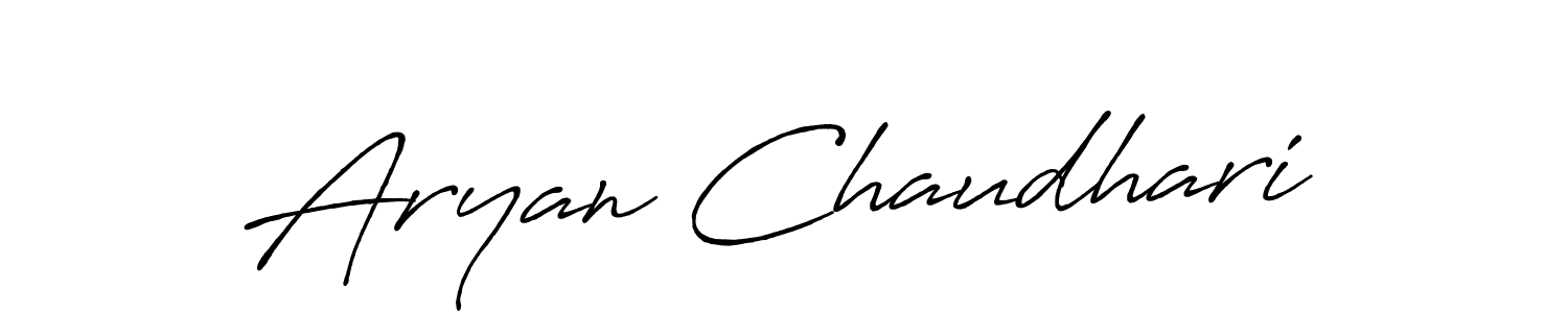 You can use this online signature creator to create a handwritten signature for the name Aryan Chaudhari. This is the best online autograph maker. Aryan Chaudhari signature style 7 images and pictures png