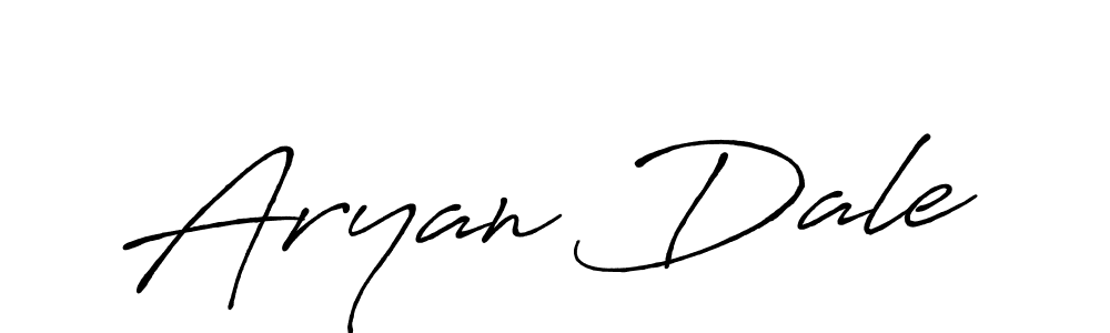 It looks lik you need a new signature style for name Aryan Dale. Design unique handwritten (Antro_Vectra_Bolder) signature with our free signature maker in just a few clicks. Aryan Dale signature style 7 images and pictures png