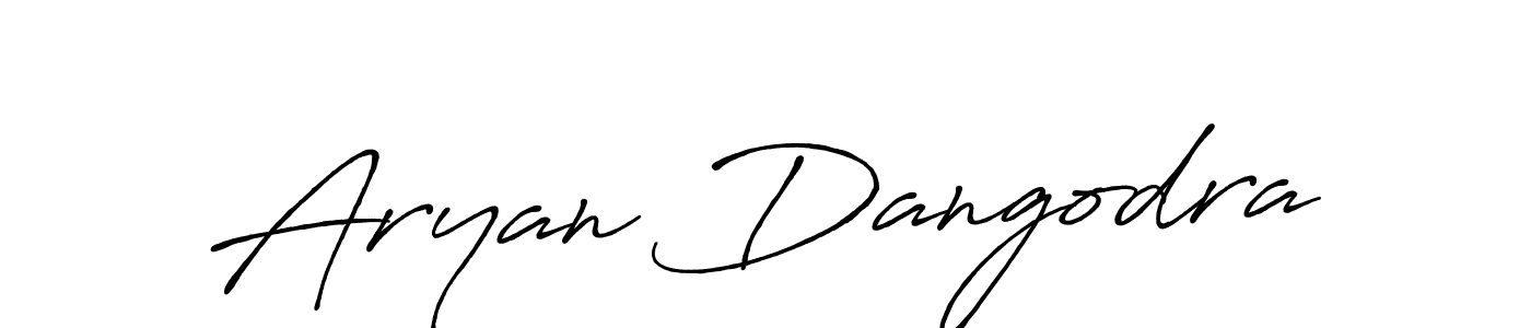You can use this online signature creator to create a handwritten signature for the name Aryan Dangodra. This is the best online autograph maker. Aryan Dangodra signature style 7 images and pictures png