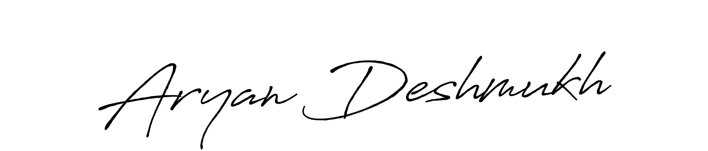 It looks lik you need a new signature style for name Aryan Deshmukh. Design unique handwritten (Antro_Vectra_Bolder) signature with our free signature maker in just a few clicks. Aryan Deshmukh signature style 7 images and pictures png