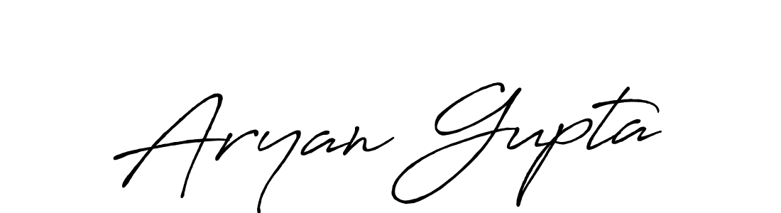 Similarly Antro_Vectra_Bolder is the best handwritten signature design. Signature creator online .You can use it as an online autograph creator for name Aryan Gupta. Aryan Gupta signature style 7 images and pictures png